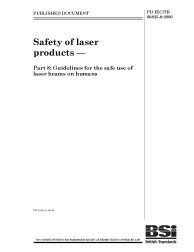 PD IEC/TR 60825-8:2006