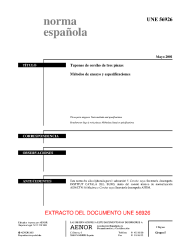 UNE 56926:2001 (R2017)