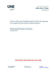 UNE-CWA 17866:2022