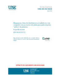 UNE-EN ISO 8028:2018