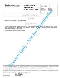 SAE AMS 2450G:2007-06-13