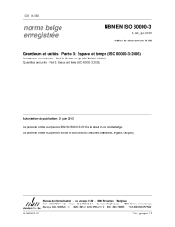 NBN EN ISO 80000-3:2013