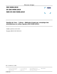 NBN EN ISO 9698:2019