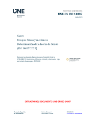 UNE-EN ISO 14087:2023