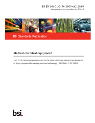 BS EN 60601-2-54:2009+A2:2019