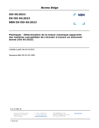 NBN EN ISO 60:2023
