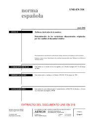 UNE-EN 318:2002 (R2017)