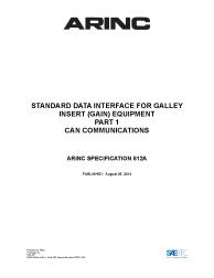 ARINC Specification 812AP1-1:2014