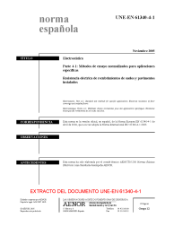 UNE-EN 61340-4-1:2005