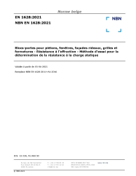 NBN EN 1628:2021