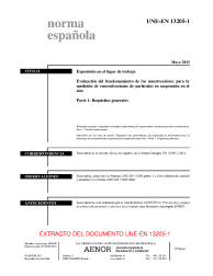 UNE-EN 13205-1:2015 (R2020)