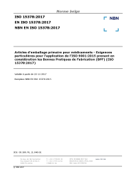 NBN EN ISO 15378:2017