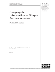 BS EN ISO 19125-2:2006