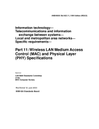 IEEE 802.11:1999 (R2003)