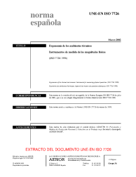 UNE-EN ISO 7726:2002