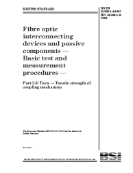 BS EN 61300-2-6:1997