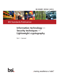 BS ISO/IEC 29192-1:2012