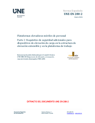 UNE-EN 280-2:2024