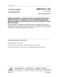 NBN EN ISO 11981:2009