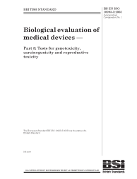 BS EN ISO 10993-3:2003