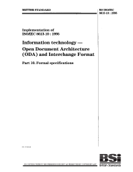 BS ISO/IEC 8613-10:1995