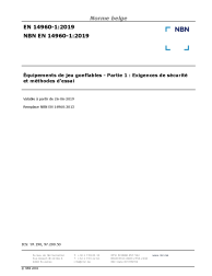 NBN EN 14960-1:2019