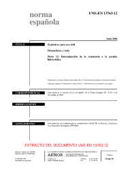 UNE-EN 13763-12:2004 (R2015)