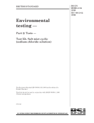 BS EN 60068-2-52:1996 (R2005)