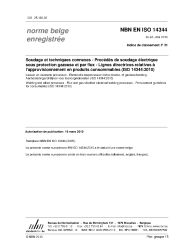 NBN EN ISO 14344:2010