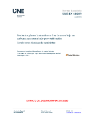 UNE-EN 10209:2024