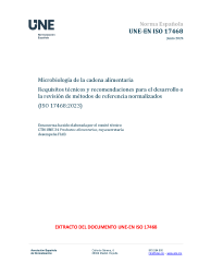 UNE-EN ISO 17468:2024