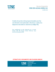 UNE-EN 62262:2002/A1:2022