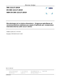 NBN EN ISO 22117:2019