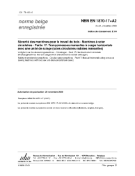 NBN EN 1870-17+A2:2009