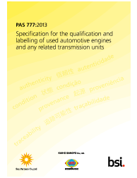 PAS 777:2013
