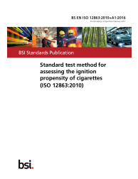 BS EN ISO 12863:2010+A1:2016