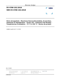 NBN EN 4708-102:2018