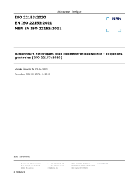 NBN EN ISO 22153:2021