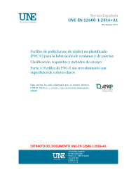 UNE-EN 12608-1:2016+A1:2021