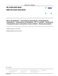 NBN EN 4165-026:2019