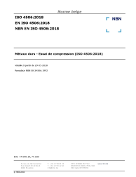 NBN EN ISO 4506:2018