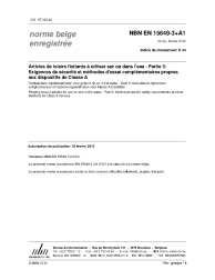 NBN EN 15649-3+A1:2012