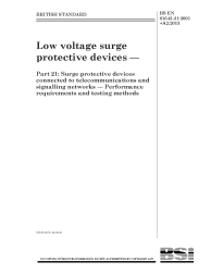 BS EN 61643-21:2001+A2:2013