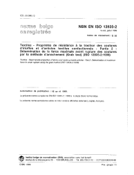NBN EN ISO 13935-2:1999