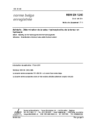 NBN EN 1240:2011