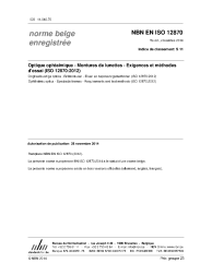NBN EN ISO 12870:2014