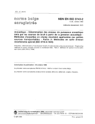 NBN EN ISO 3743-2:1996