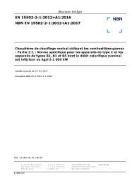 NBN EN 15502-2-1:2012+A1:2017