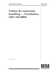 BS EN ISO 445:2009