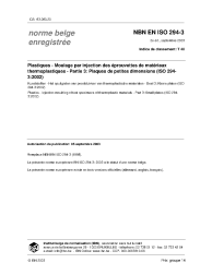 NBN EN ISO 294-3:2003
